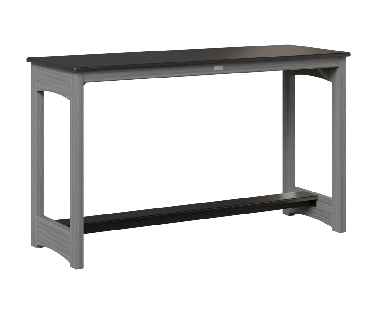 Balcony Table - Hammered Top - Poly Base - Counter Height