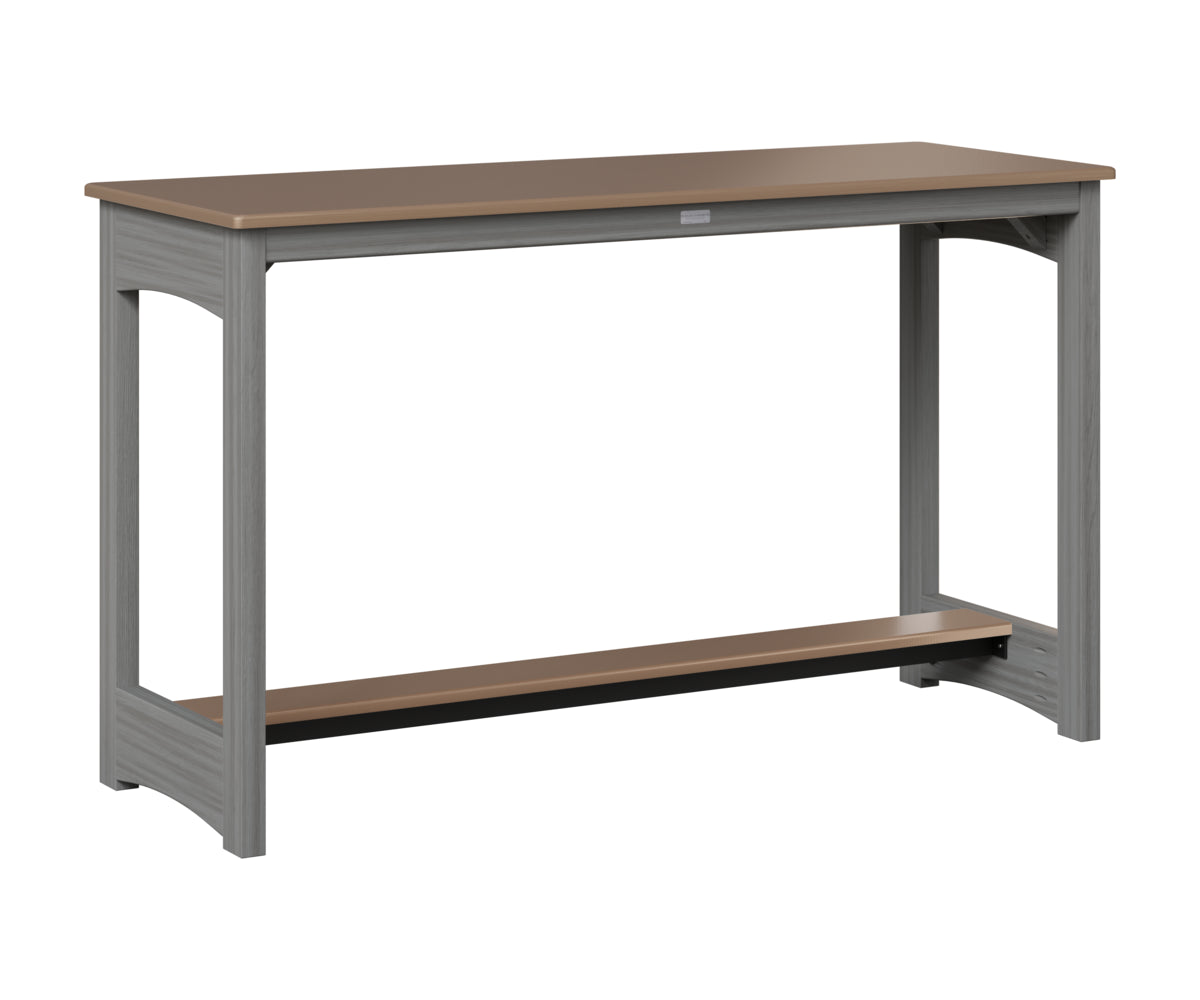 Balcony Table - Hammered Top - Poly Base - Counter Height