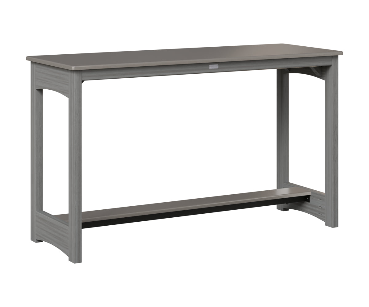 Balcony Table - Hammered Top - Poly Base - Counter Height