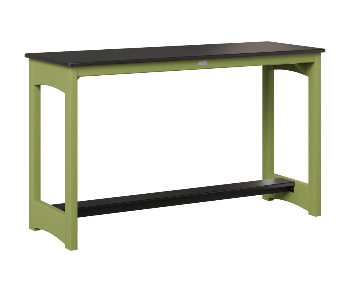 Balcony Table - Hammered Top - Poly Base - Counter Height