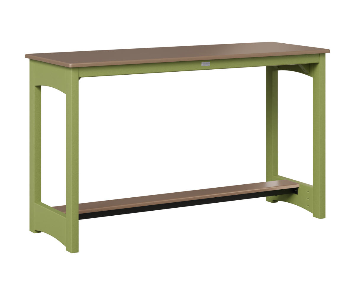 Balcony Table - Hammered Top - Poly Base - Counter Height