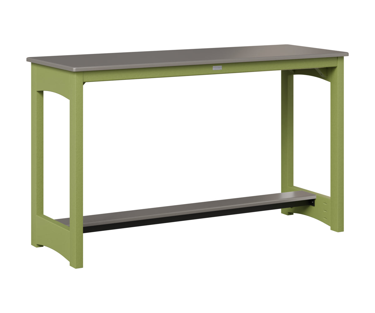 Balcony Table - Hammered Top - Poly Base - Counter Height