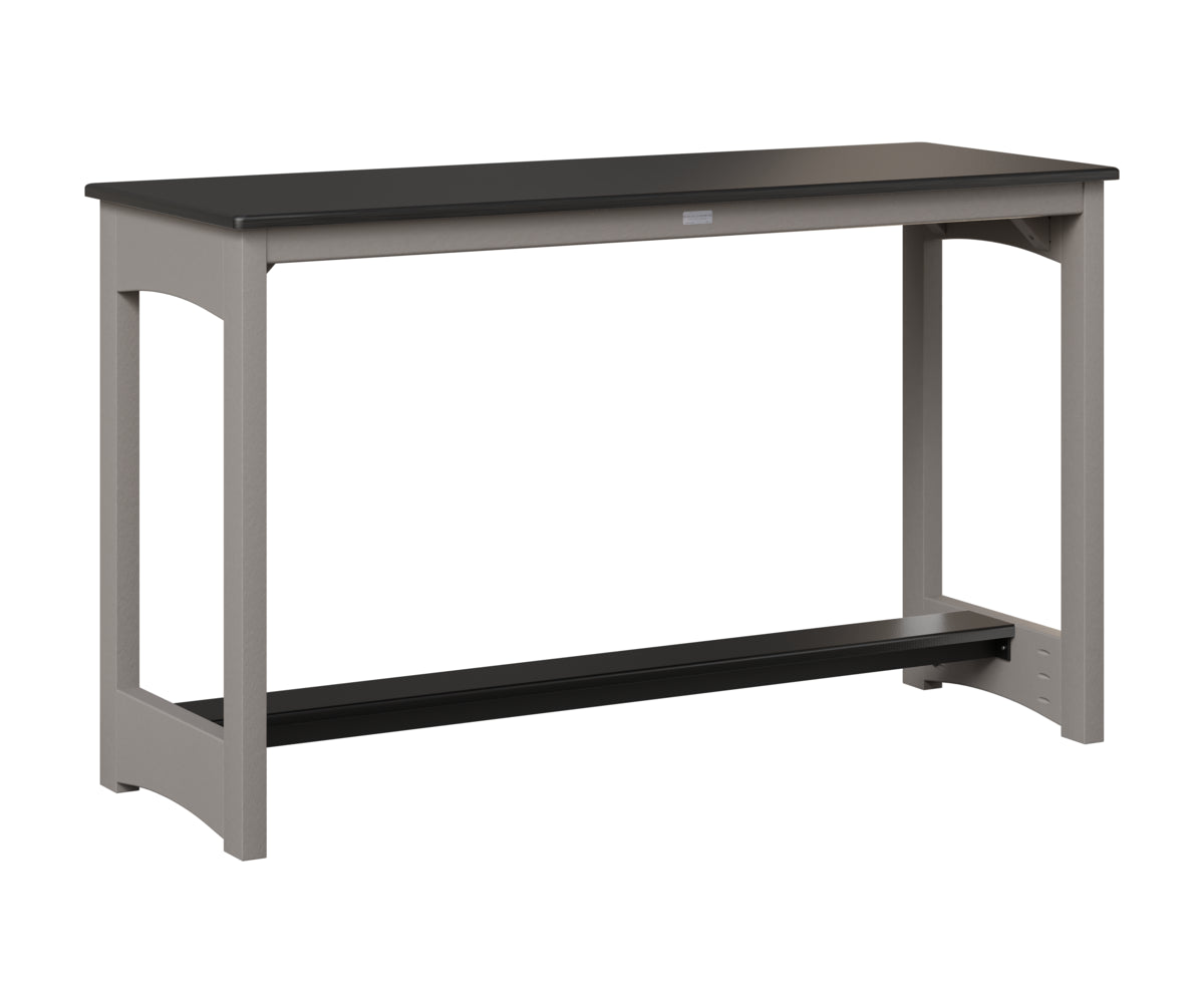Balcony Table - Hammered Top - Poly Base - Counter Height