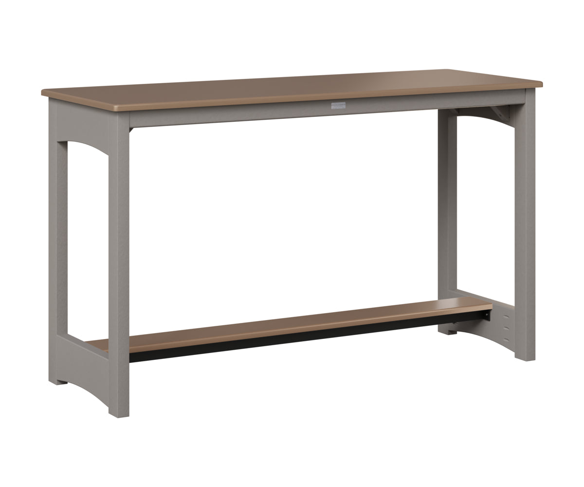 Balcony Table - Hammered Top - Poly Base - Counter Height