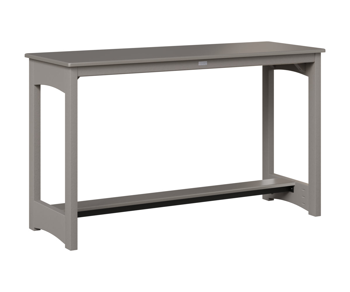 Balcony Table - Hammered Top - Poly Base - Counter Height