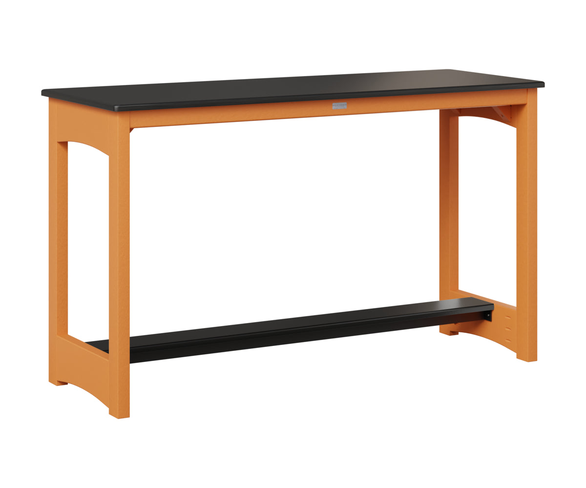 Balcony Table - Hammered Top - Poly Base - Counter Height