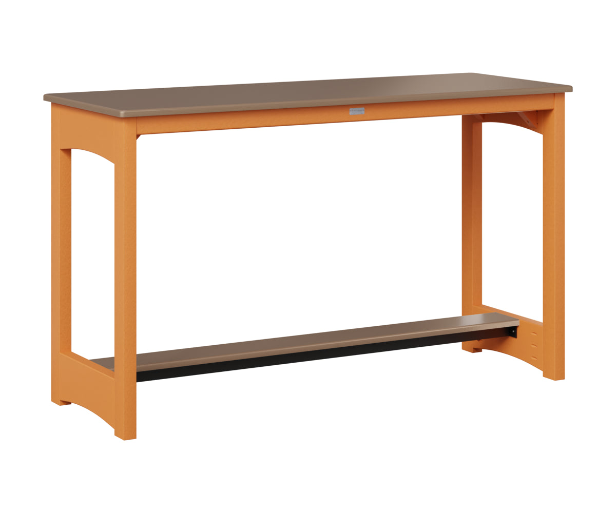 Balcony Table - Hammered Top - Poly Base - Counter Height