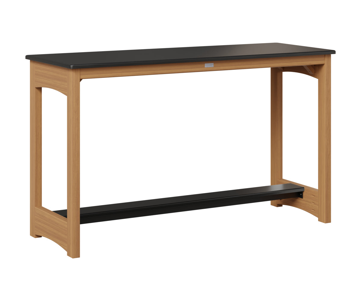 Balcony Table - Hammered Top - Poly Base - Counter Height