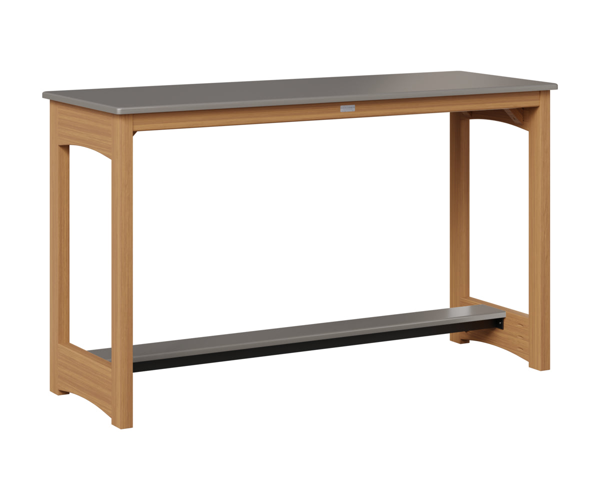 Balcony Table - Hammered Top - Poly Base - Counter Height