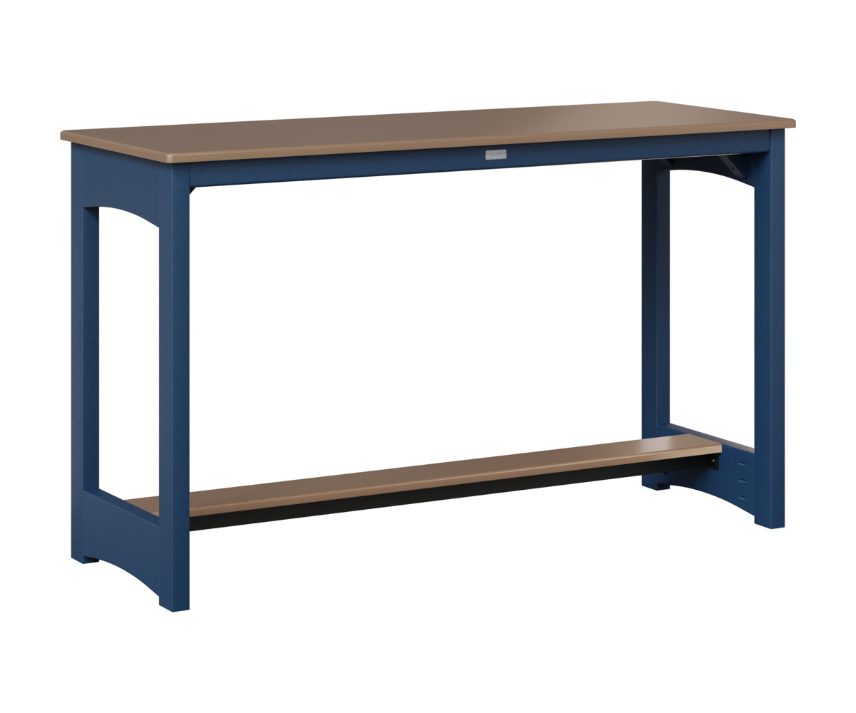 Balcony Table - Hammered Top - Poly Base - Counter Height