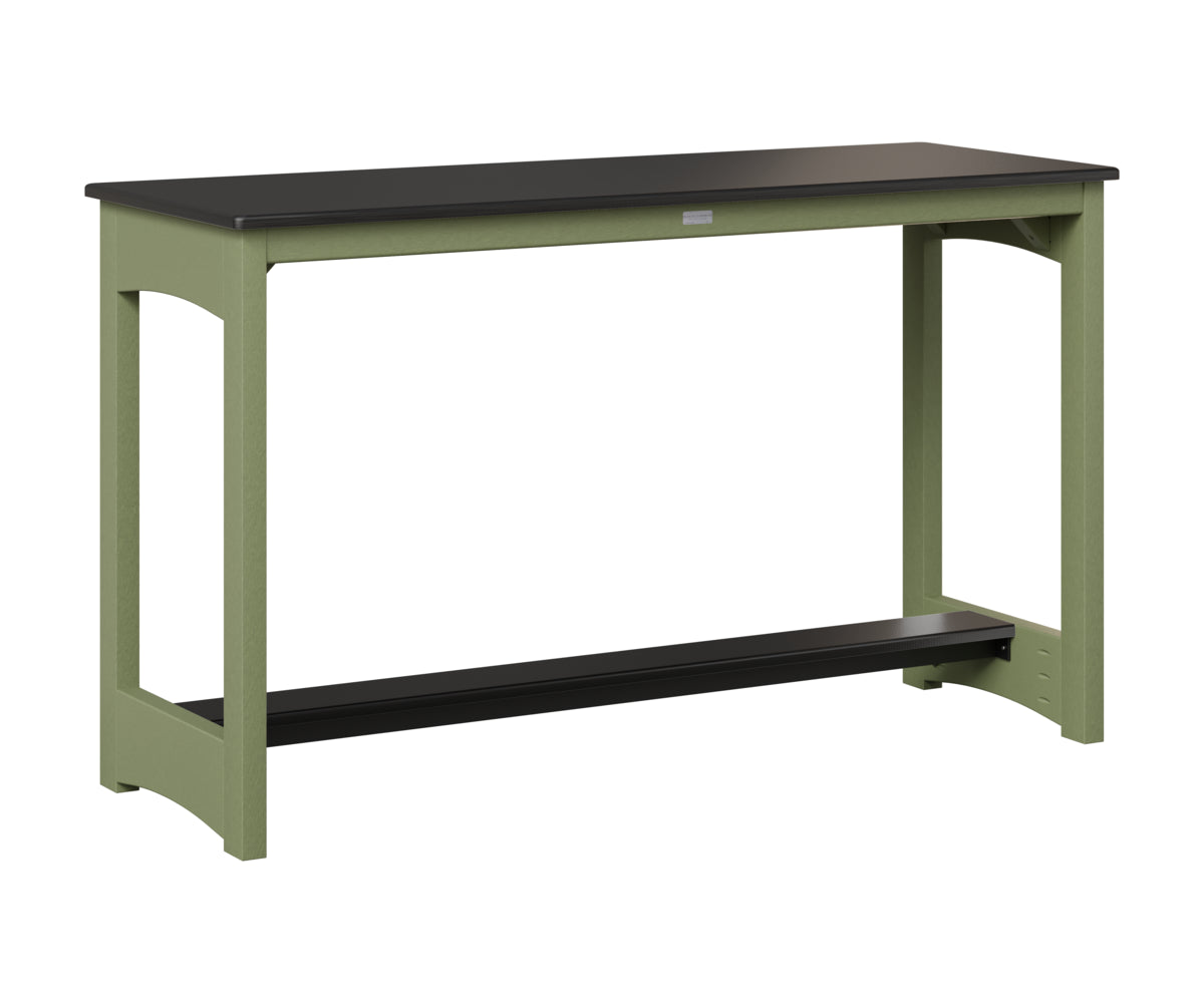 Balcony Table - Hammered Top - Poly Base - Counter Height