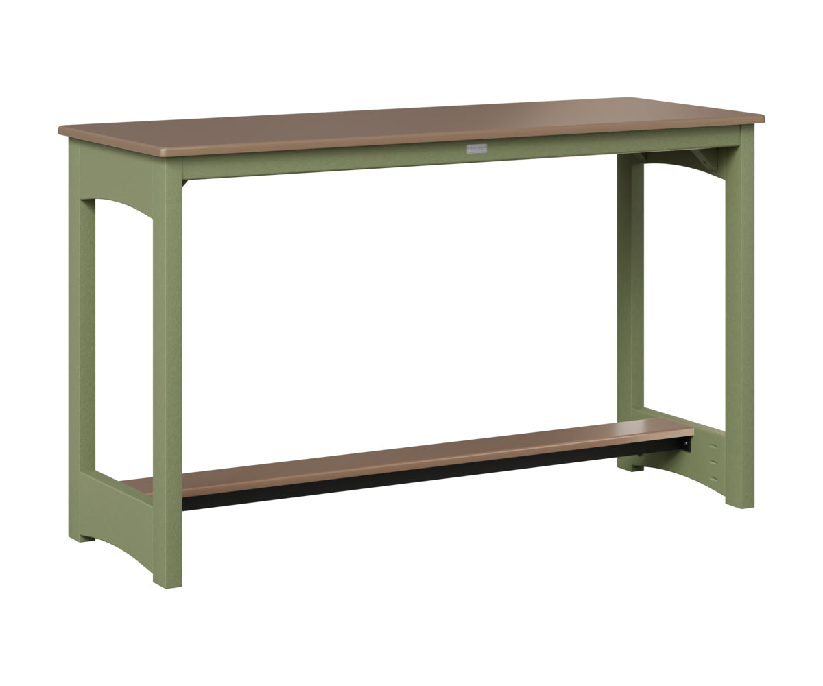 Balcony Table - Hammered Top - Poly Base - Counter Height
