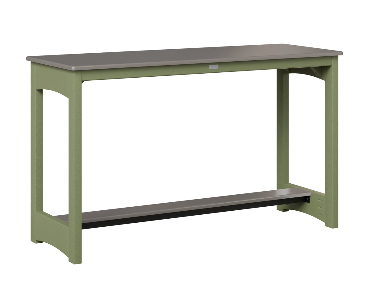 Balcony Table - Hammered Top - Poly Base - Counter Height