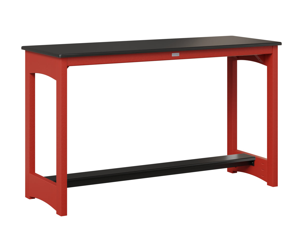 Balcony Table - Hammered Top - Poly Base - Counter Height