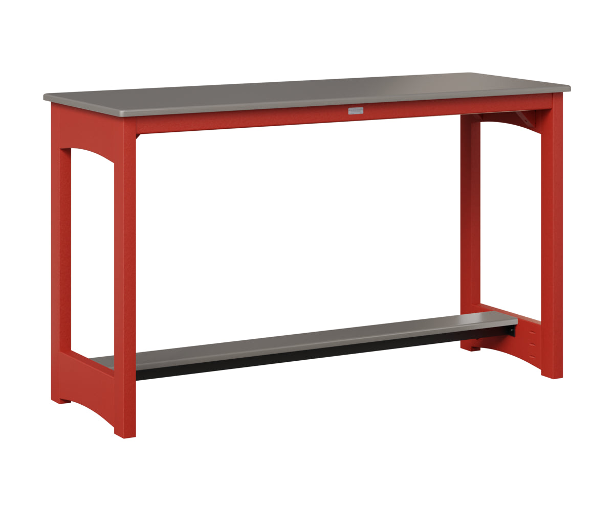 Balcony Table - Hammered Top - Poly Base - Counter Height