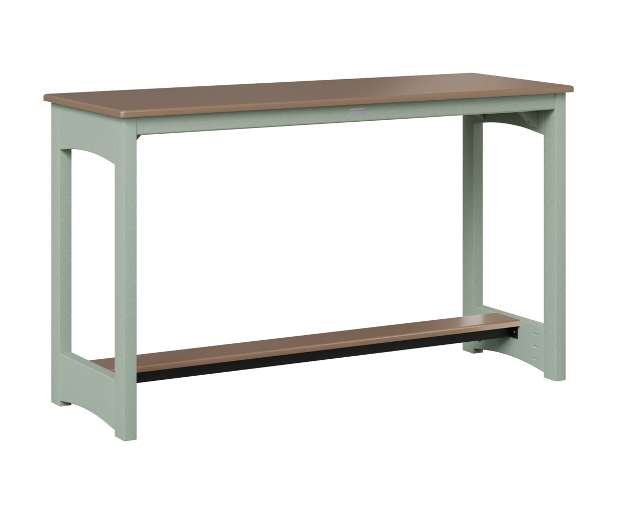 Balcony Table - Hammered Top - Poly Base - Counter Height