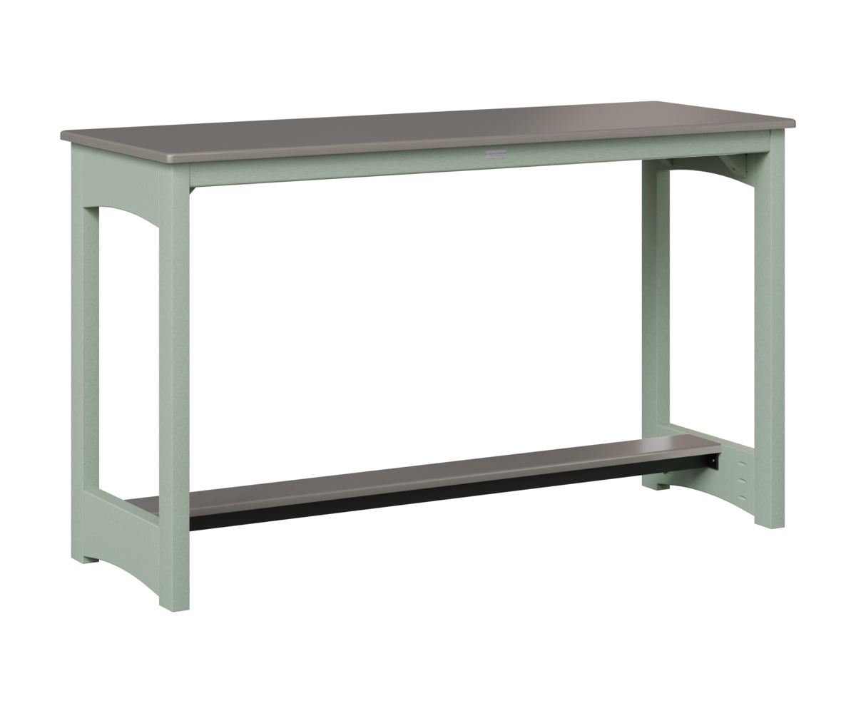 Balcony Table - Hammered Top - Poly Base - Counter Height