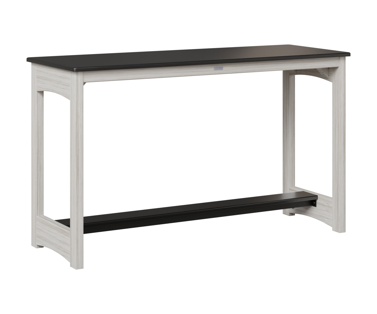 Balcony Table - Hammered Top - Poly Base - Counter Height