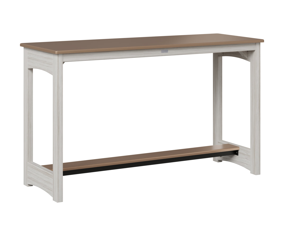Balcony Table - Hammered Top - Poly Base - Counter Height