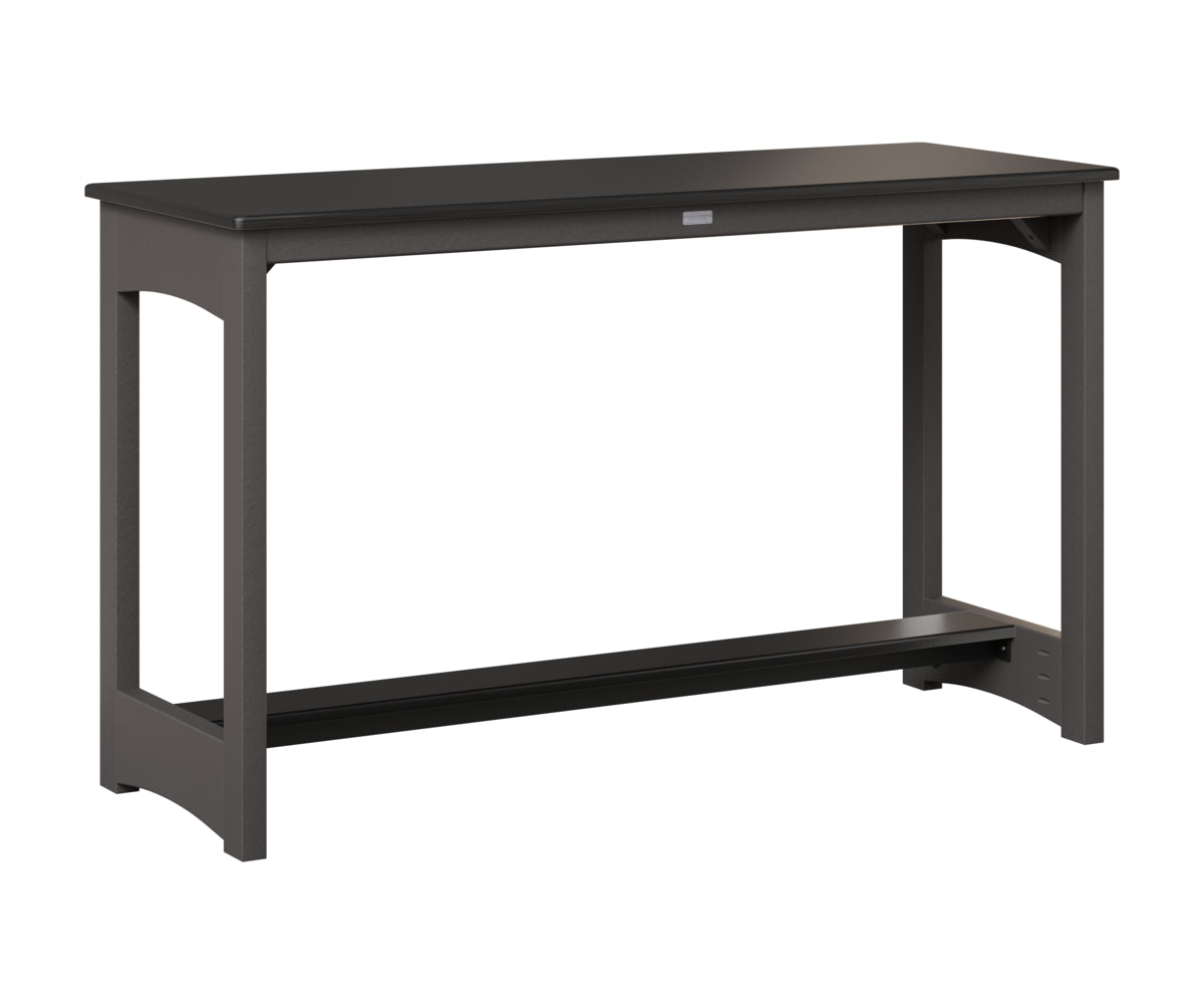 Balcony Table - Hammered Top - Poly Base - Counter Height