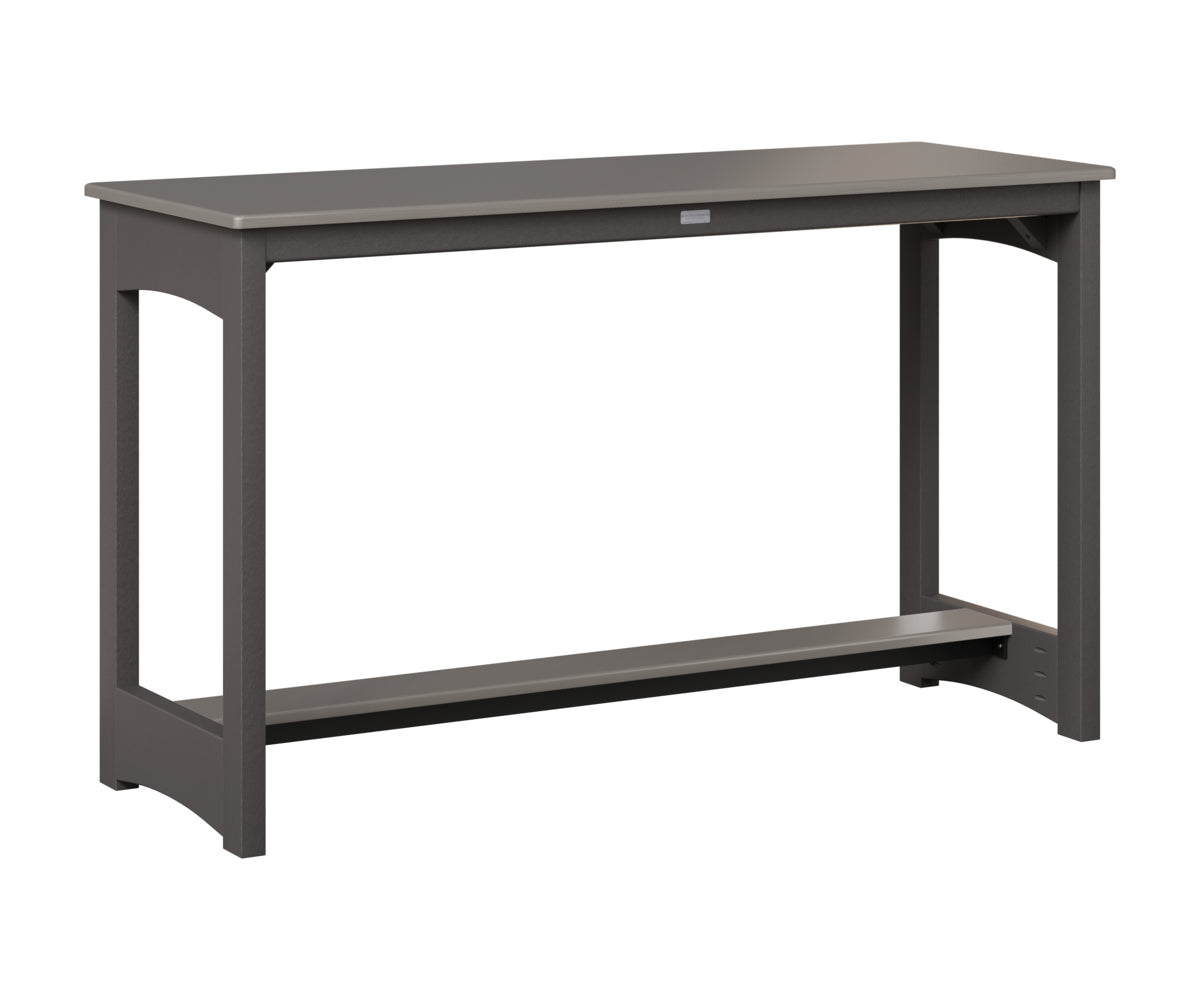 Balcony Table - Hammered Top - Poly Base - Counter Height