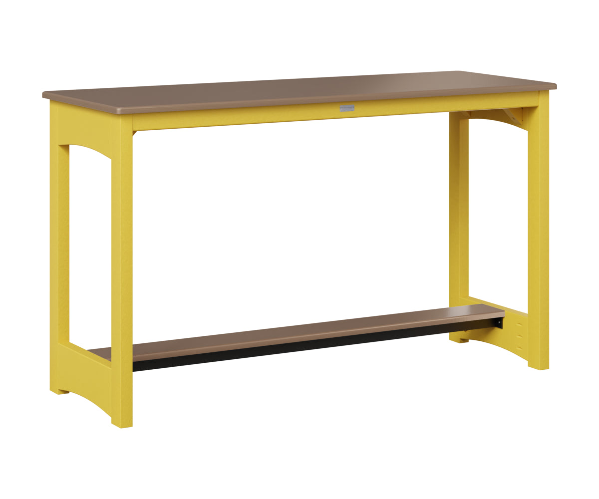 Balcony Table - Hammered Top - Poly Base - Counter Height