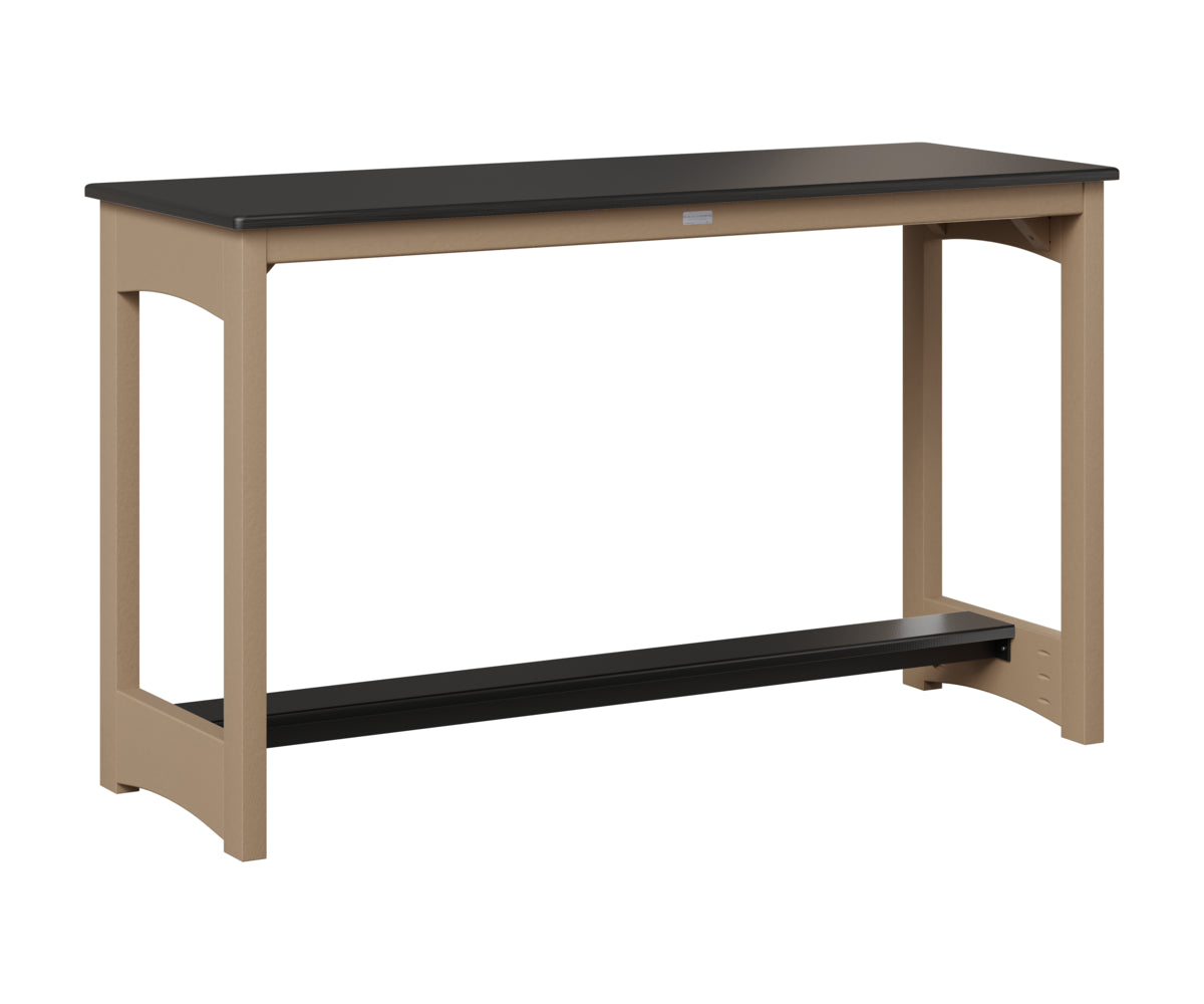 Balcony Table - Hammered Top - Poly Base - Counter Height