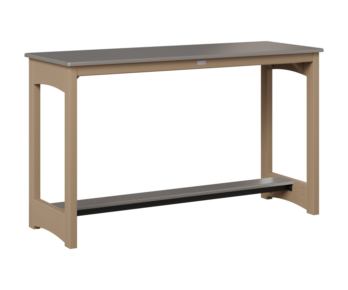 Balcony Table - Hammered Top - Poly Base - Counter Height