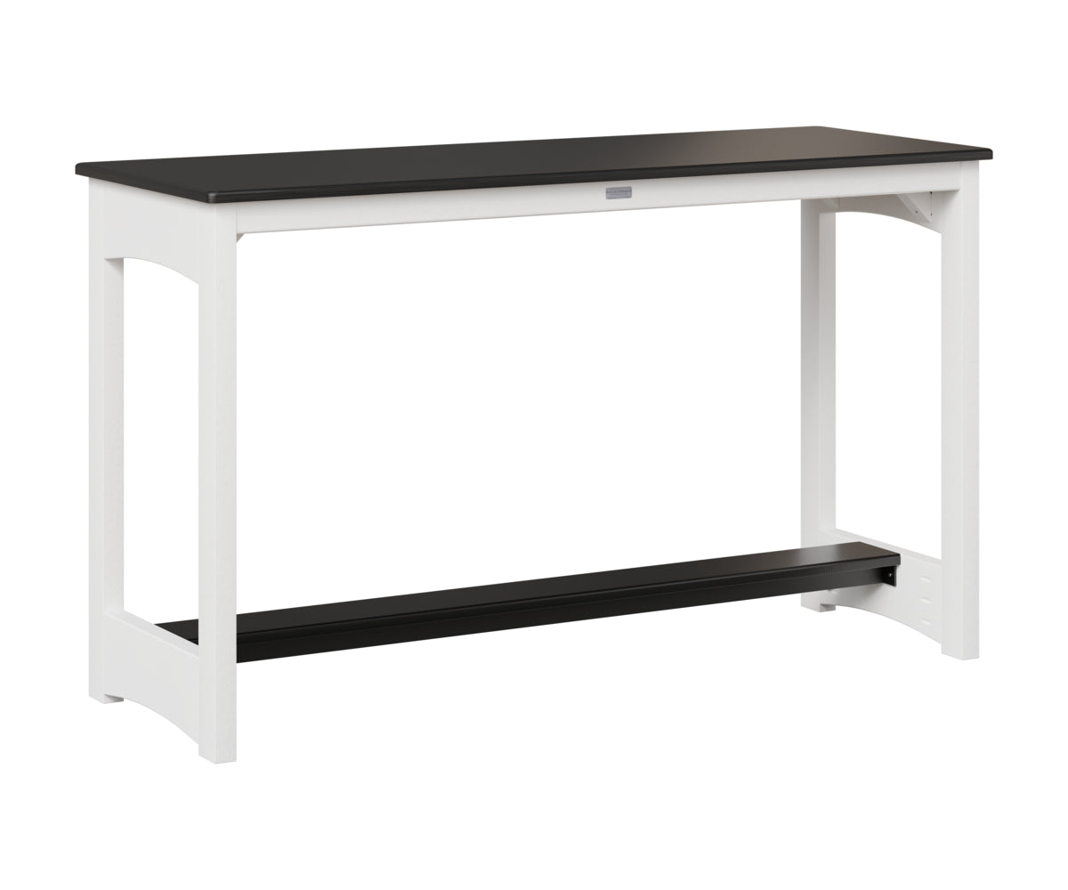 Balcony Table - Hammered Top - Poly Base - Counter Height