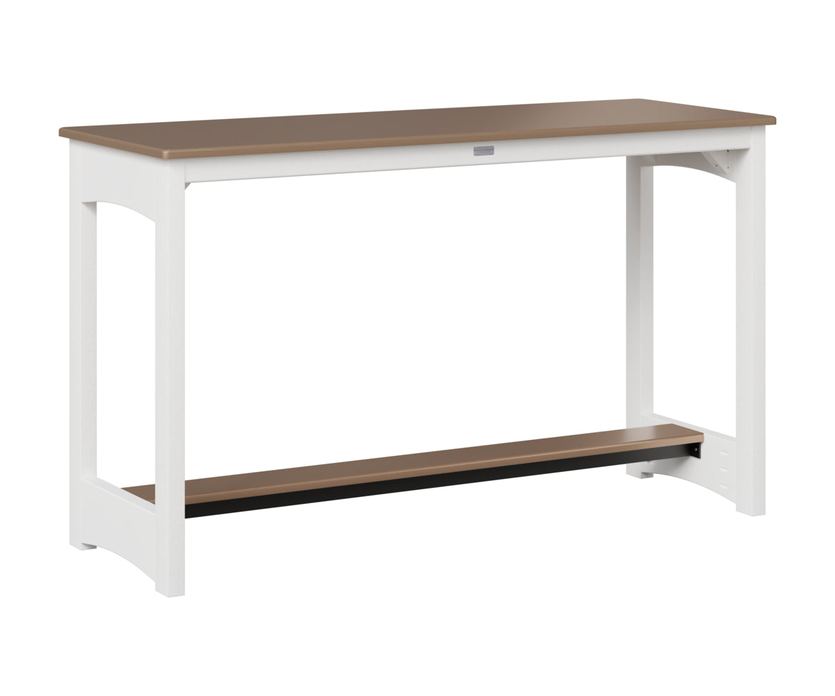 Balcony Table - Hammered Top - Poly Base - Counter Height