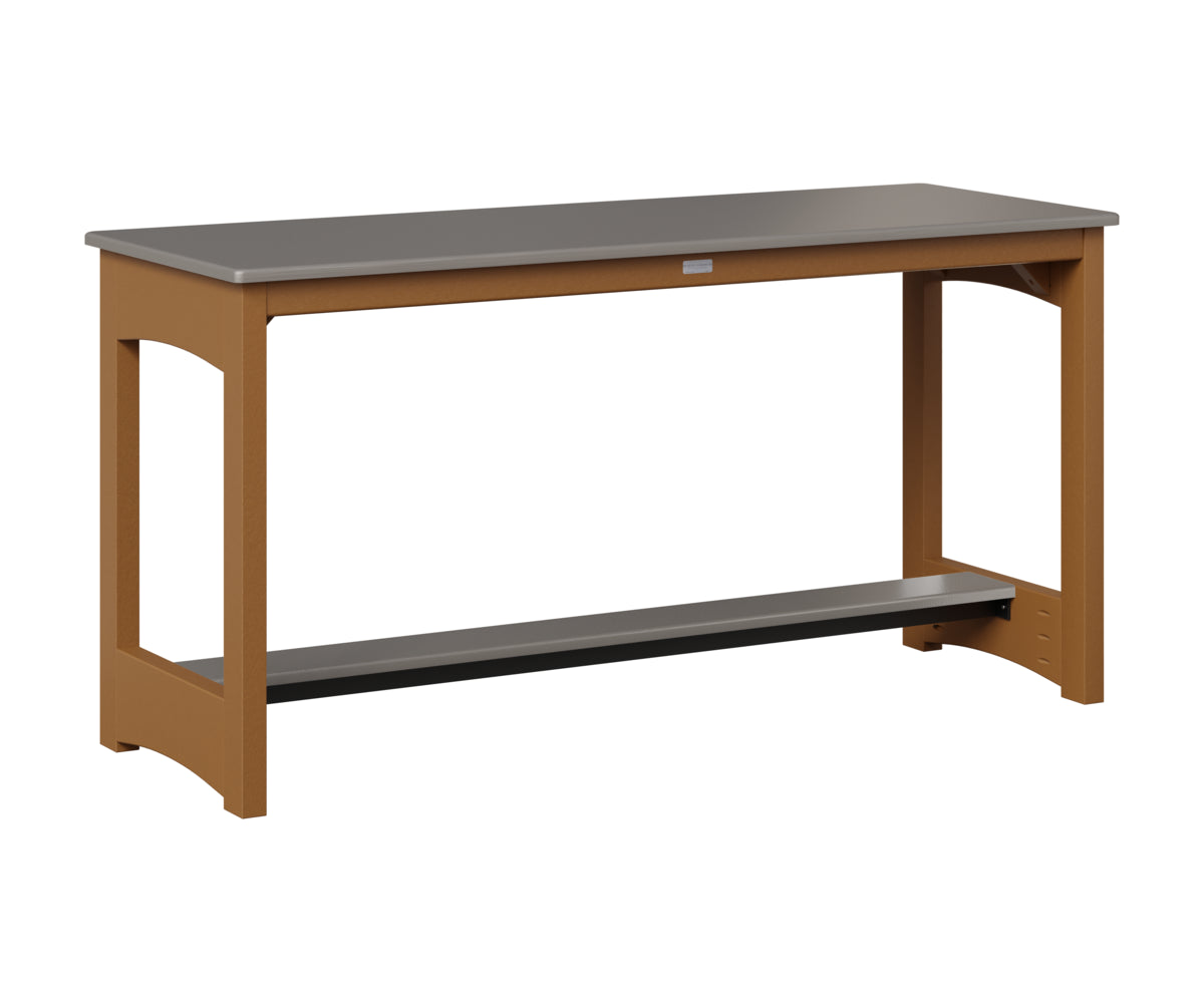 Balcony Table - Hammered Top - Poly Base - Dining Height
