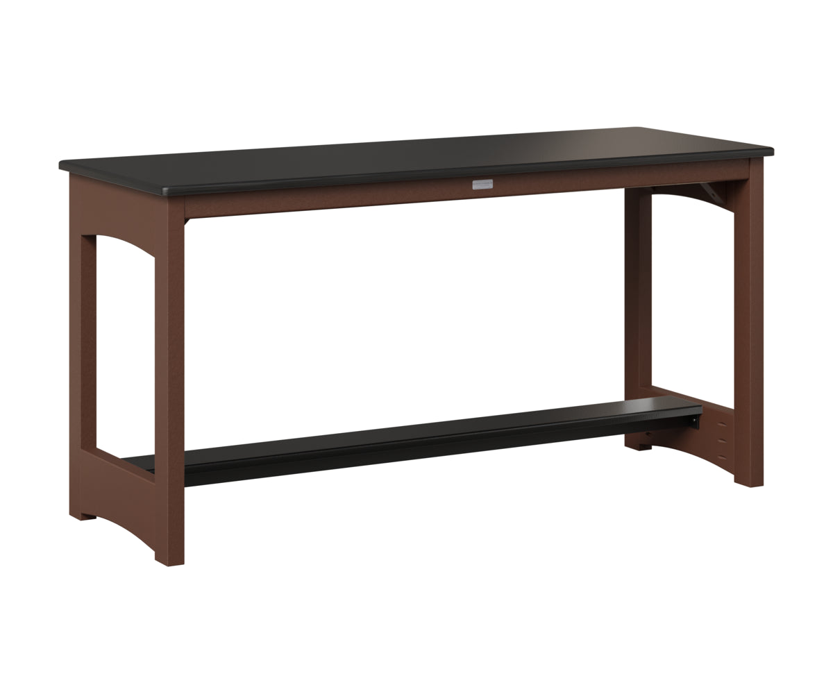 Balcony Table - Hammered Top - Poly Base - Dining Height