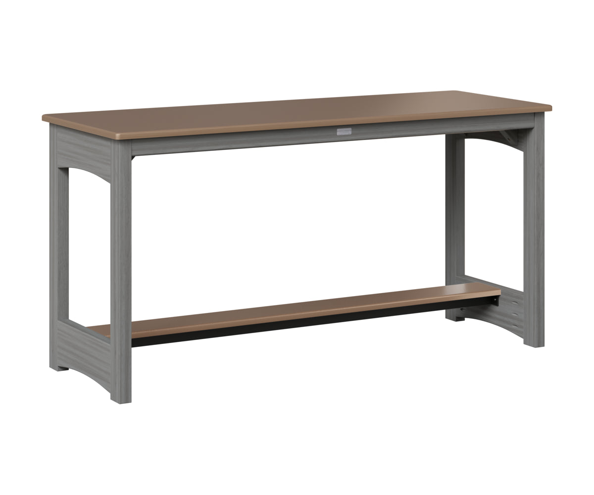 Balcony Table - Hammered Top - Poly Base - Dining Height