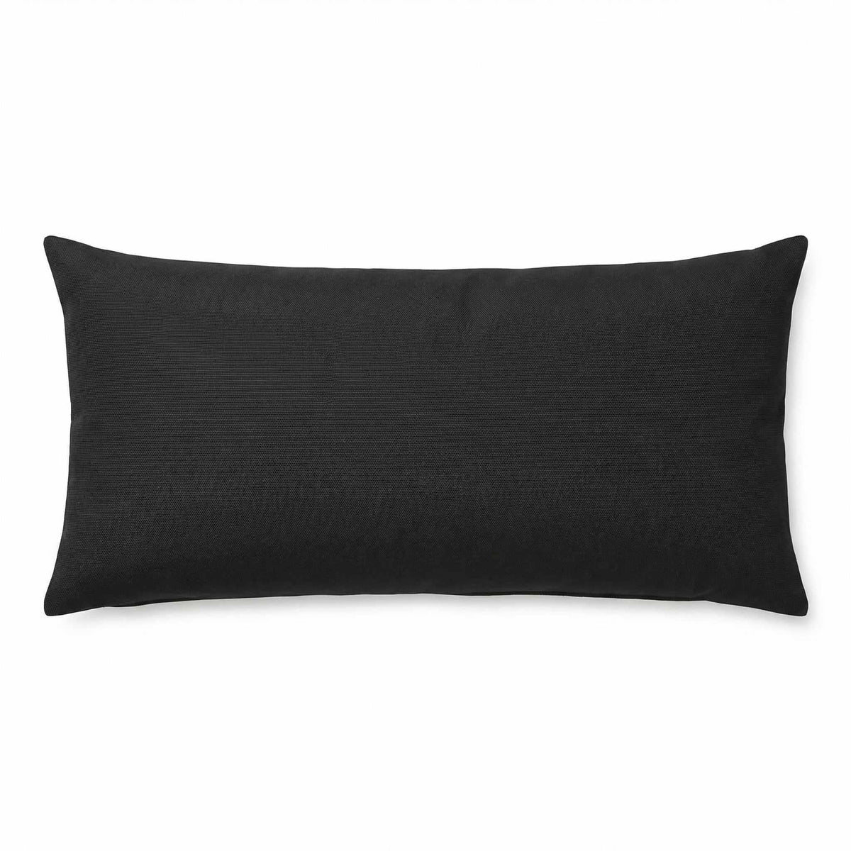 Berlin Gardens Lily Hive 9x22 fitted throw pillow in Canvas Black