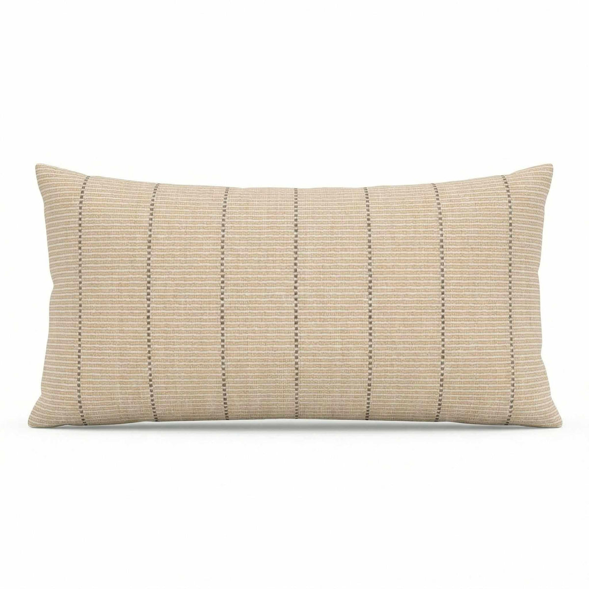 Berlin Gardens Lily Hive 9x22 fitted throw pillow in Kaia Wheat