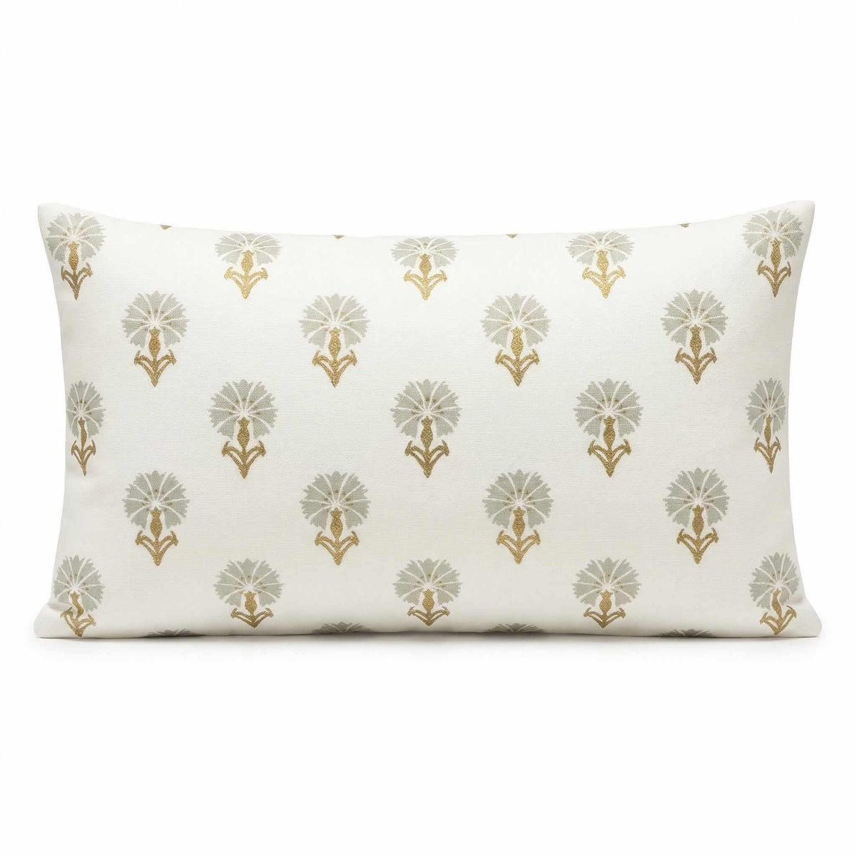 Berlin Gardens Lily Hive 9x22 fitted throw pillow in Mira Seasalt