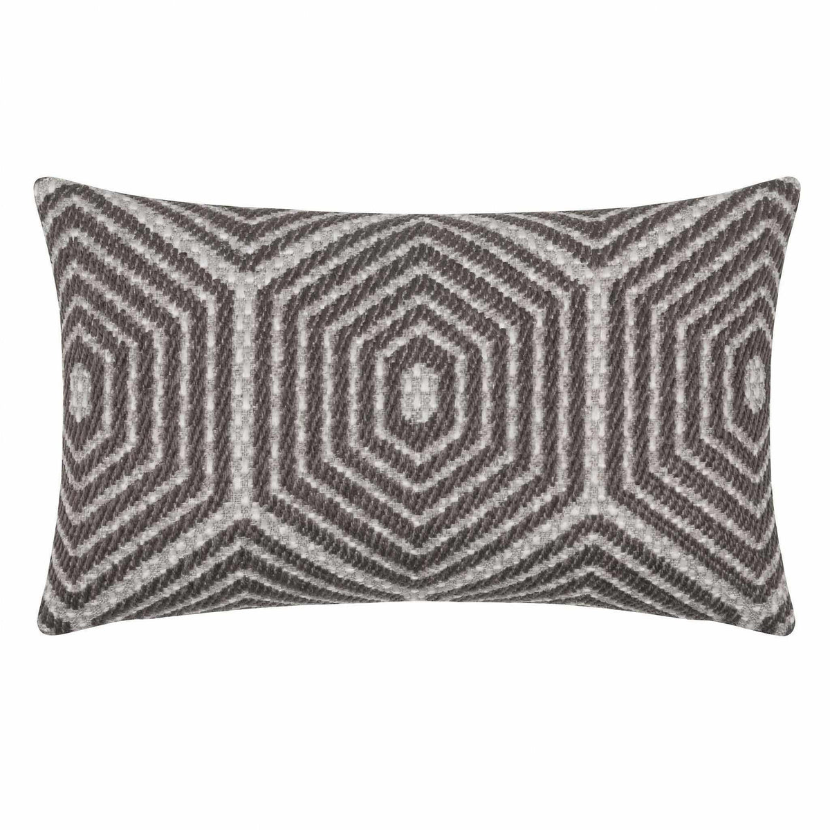 Berlin Gardens Lily Hive 9x22 fitted throw pillow in Schooner Dark Taupe