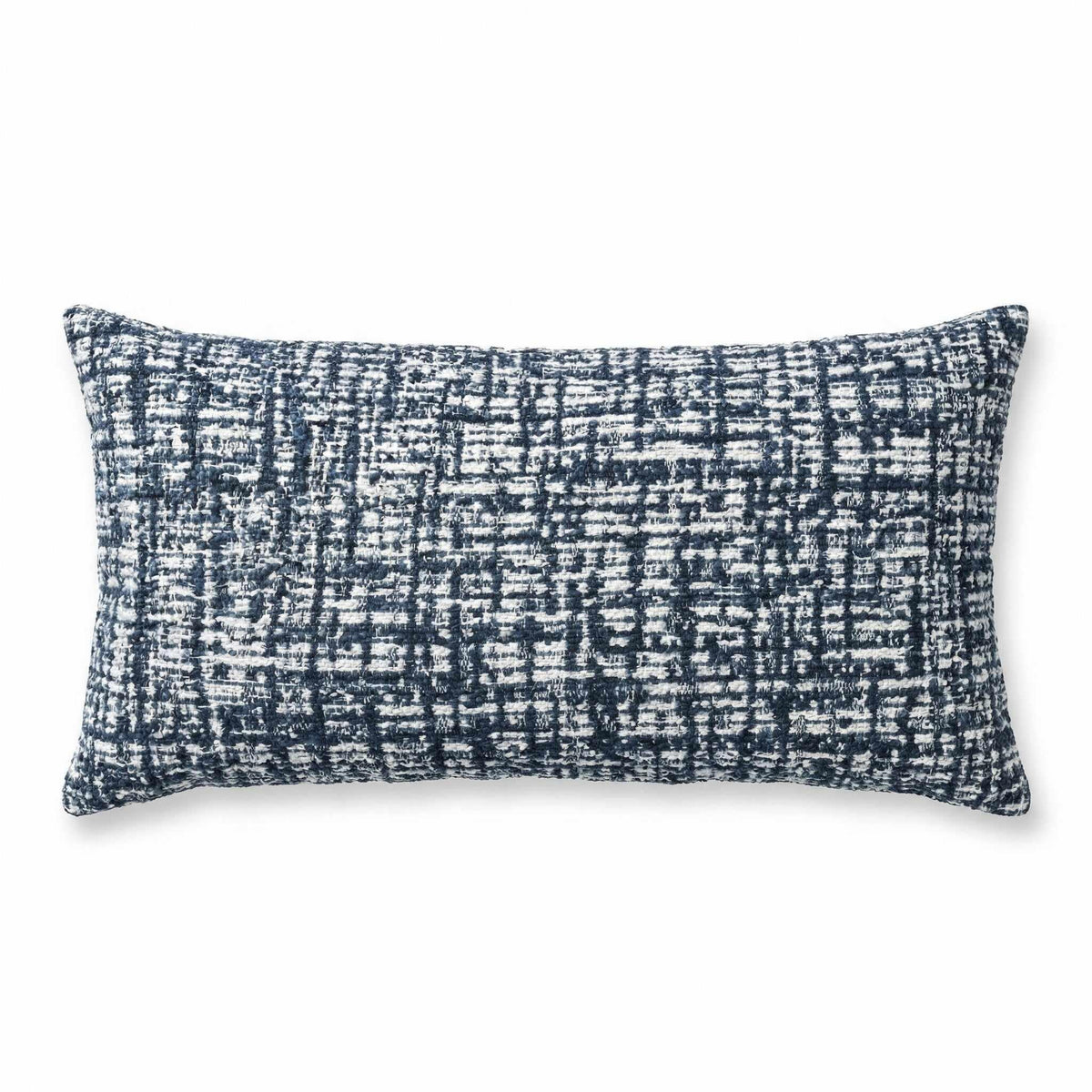 Berlin Gardens Lily Hive 9x22 fitted throw pillow in Sebastian Navy