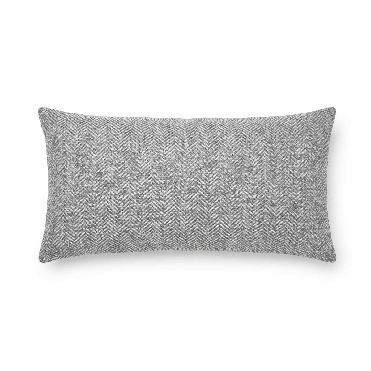 Berlin Gardens Lily Hive 9x22 fitted throw pillow in Waterpoint Marble