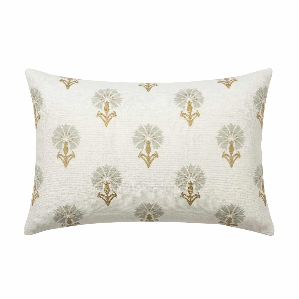 Berlin Gardens Lily Hive 13x20 fitted throw pillow in Mira Seasalt