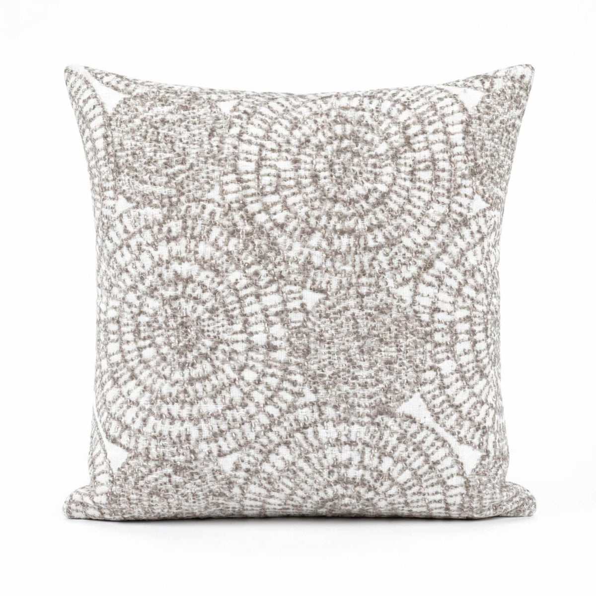 Berlin Gardens Lily Hive 20x20 fitted throw pillow in La La Land Sand