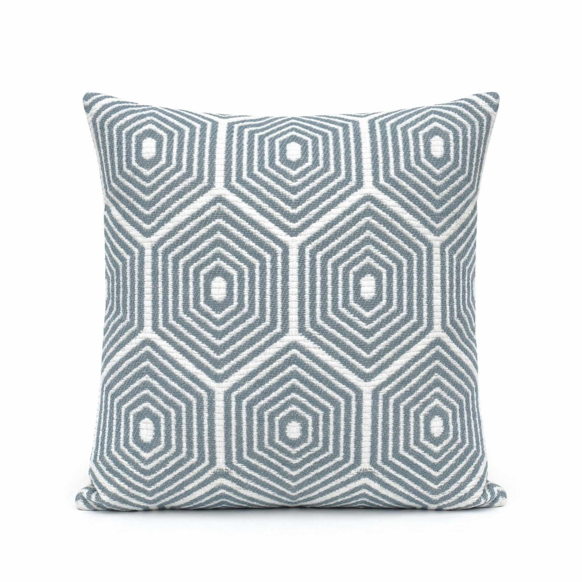 Berlin Gardens Lily Hive 20x20 fitted throw pillow in Schooner Sky