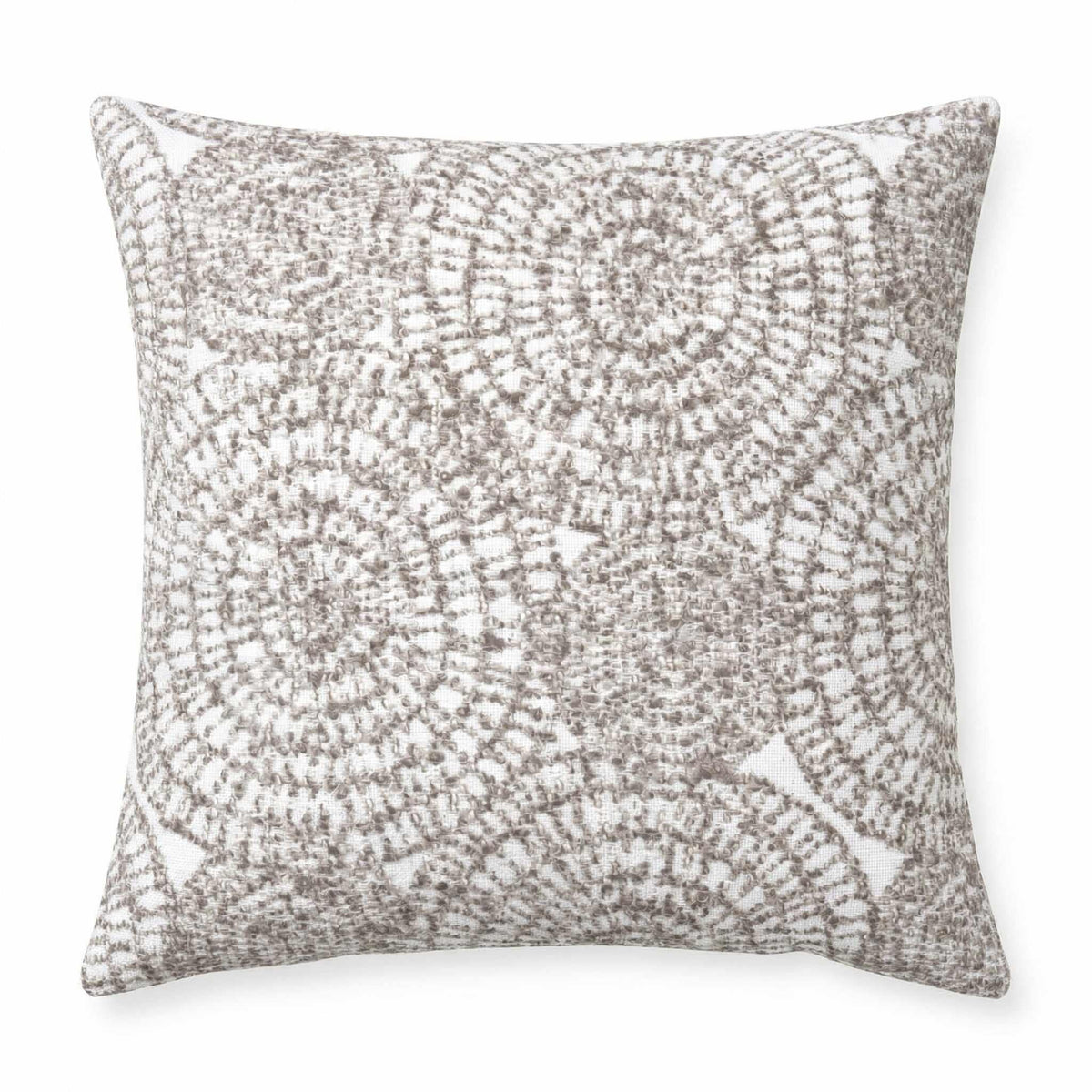 Berlin Gardens Lily Hive 24x24 fitted throw pillow in La La Land Sand