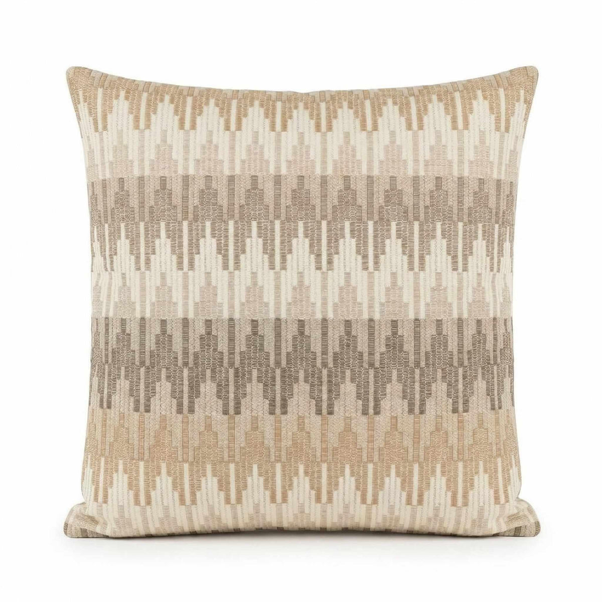 Berlin Gardens Lily Hive 24x24 fitted throw pillow in Valley Dune