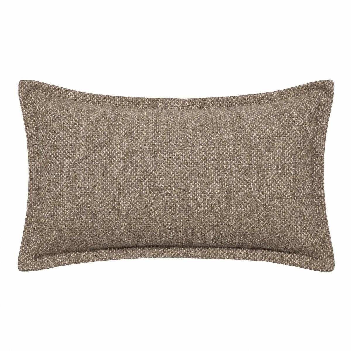 Berlin Gardens Lily Hive 9x22 flanged throw pillow in Bluepoint Cement