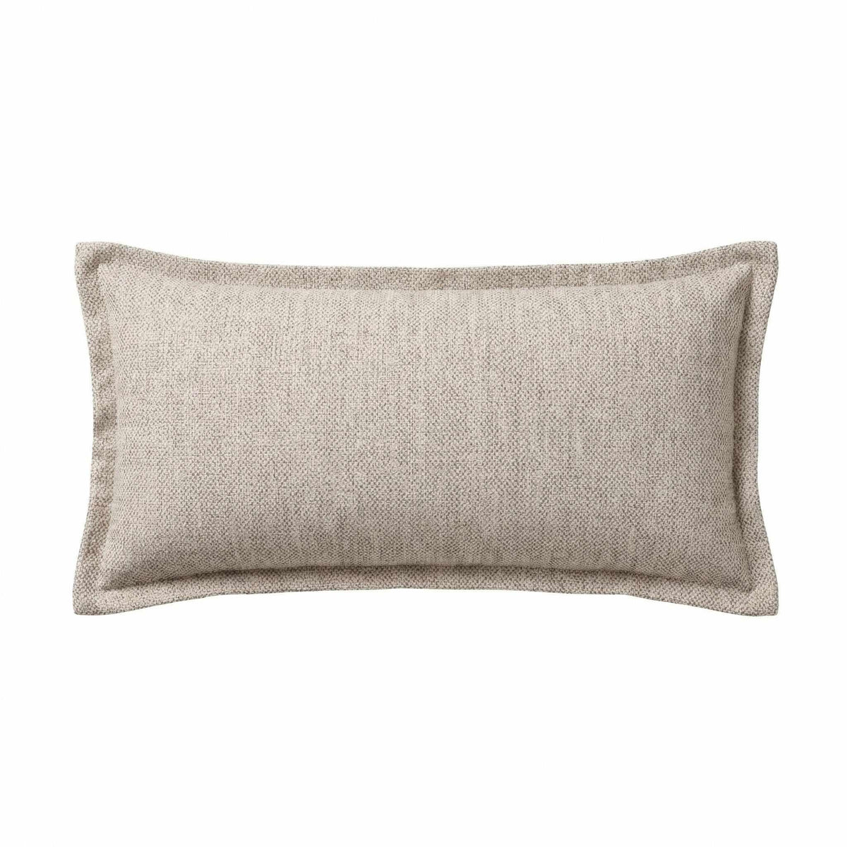 Berlin Gardens Lily Hive 9x22 flanged throw pillow in Bluepoint Flax