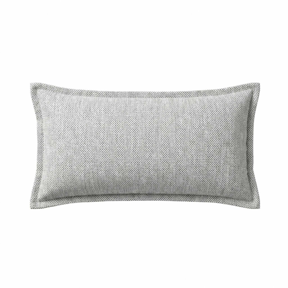 Berlin Gardens Lily Hive 9x22 flanged throw pillow in Bluepoint Granite