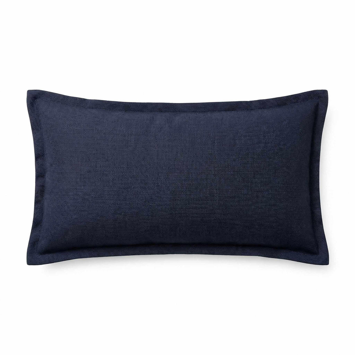 Berlin Gardens Lily Hive 9x22 flanged throw pillow in Brightside Dark Navy