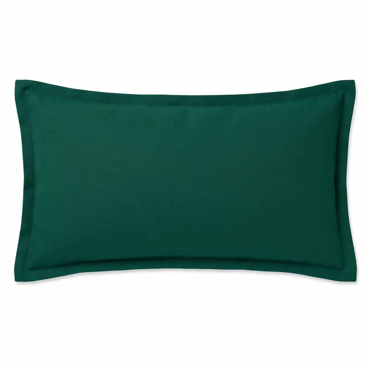 Berlin Gardens Lily Hive 9x22 flanged throw pillow in Canvas Forest Green
