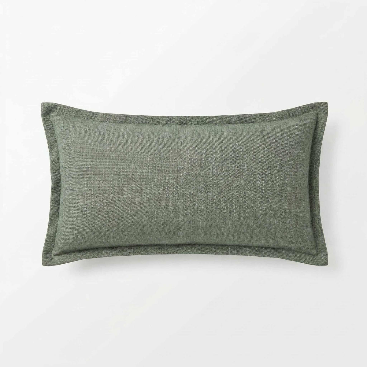 Berlin Gardens Lily Hive 9x22 flanged throw pillow in Cast Sage